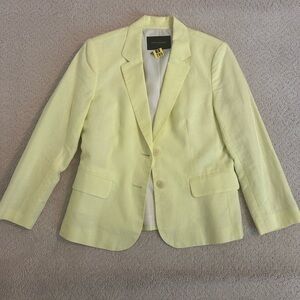Banana Republic Pale Yellow Women’s Blazer